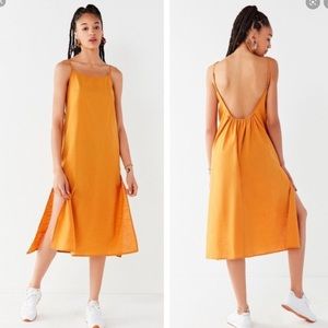 Urban outfitters - backless linen dress